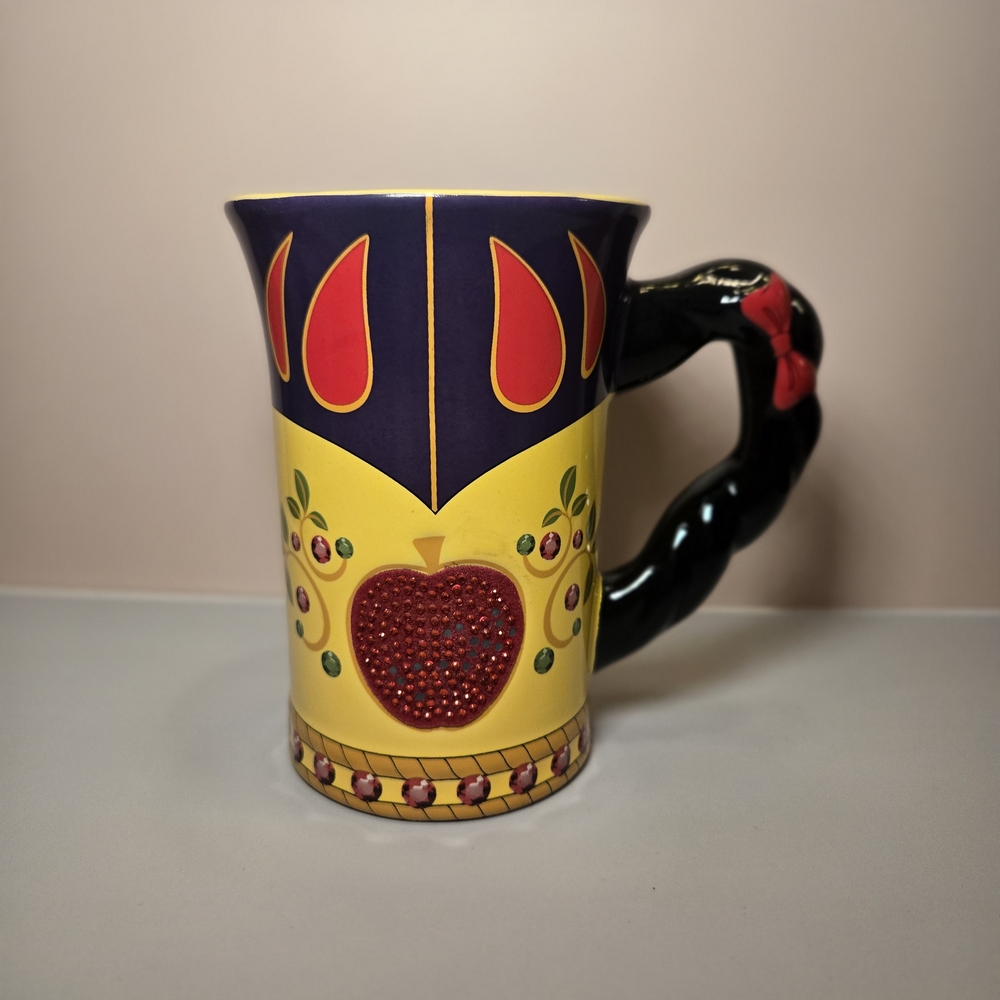 Disney Parks Snow White Mug – Jeweled‎ Apple, Braided Handle